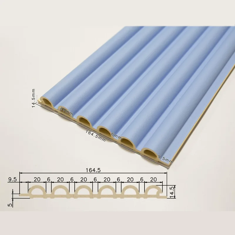 156 Coele Semi-Circularis 6-Grid Fluted Panel