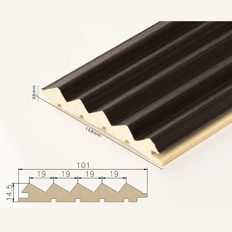 XCV Firmus Praecipua informibus V, eget Fluted Panel
