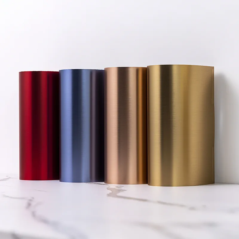 PET Metal Texture Firmus Bamboo Fibre Wall Panel